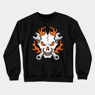 Skull wrench Crewneck Sweatshirt